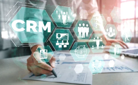 CRM（顧客管理システム）のイメージ画像